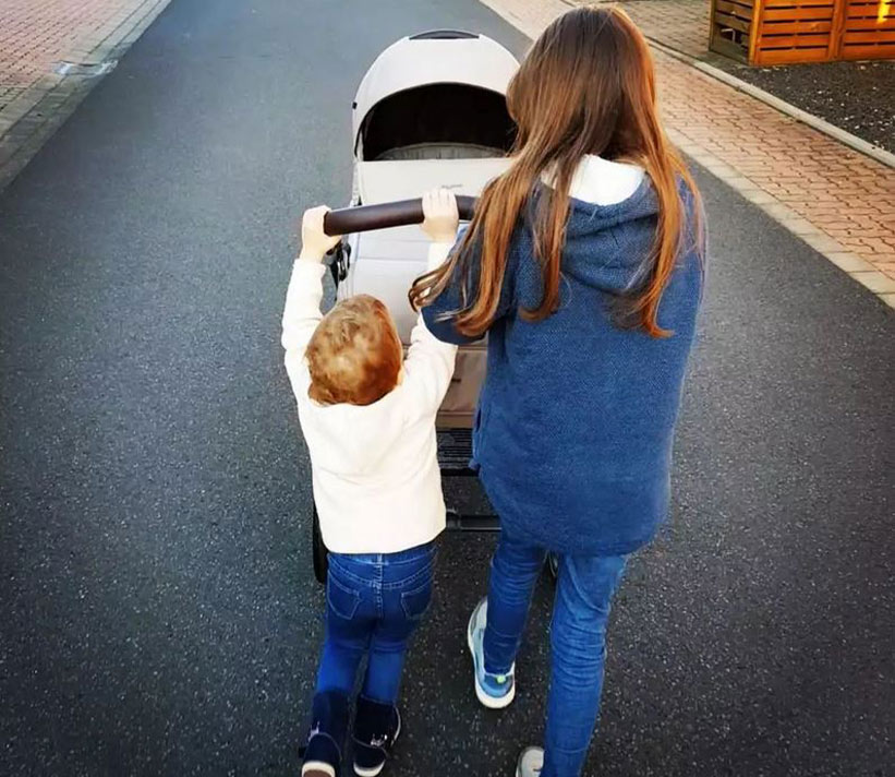 Les enfants de Sonja la gardent sur le qui-vive et lui donnent de l’inspiration sans fin.