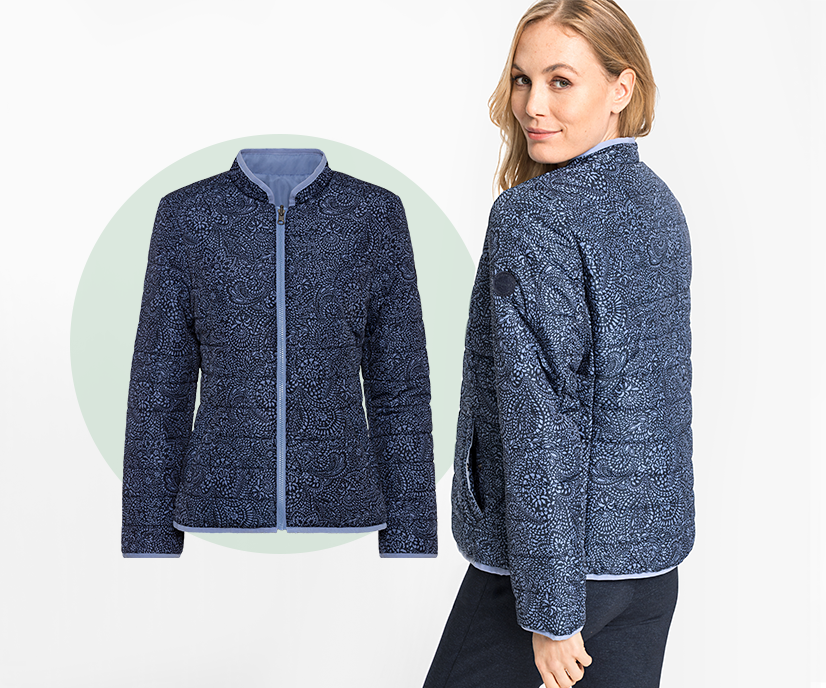 With a reversible jacket you are twice as flexible when combining looks.